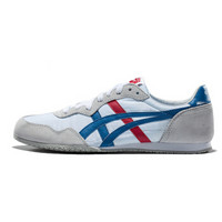 Onitsuka Tiger 鬼冢虎 SERRANO D109L-0142 运动休闲鞋 白色/蓝色 44