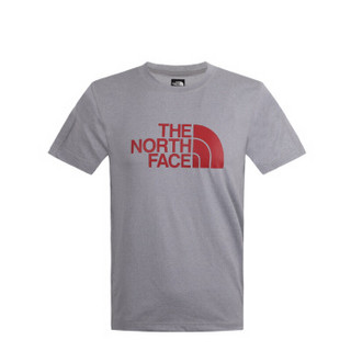  THE NORTH FACE 北面 NF0A3CJM 男子短袖T恤（浅灰色 XL）