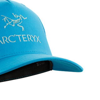 始祖鸟 ARC’TERYX 户外遮阳鸭舌帽 Logo Trucker Hat半岛蓝 18572 L06985500NA