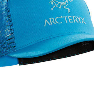 始祖鸟 ARC’TERYX 户外遮阳鸭舌帽 Logo Trucker Hat半岛蓝 18572 L06985500NA