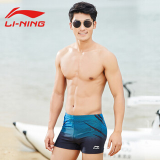 LI-NING 李宁 LSSM413 -1 男士平角泳裤