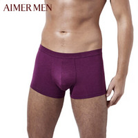 AIMER MEN 爱慕先生 NS23U81 男士内裤 (170/S、紫色)