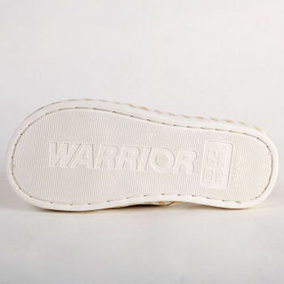 WARRIOR 回力 1015 男女款棉麻拖鞋 蓝色 40-41