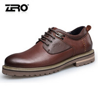 ZERO H73160 男士休闲工装鞋 咖啡 44