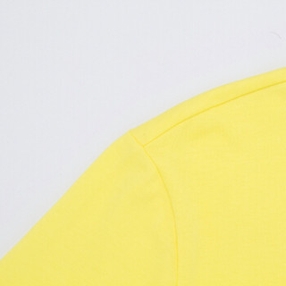 Semir 森马 12216001063 男士印花短袖T恤 柠檬黄 XL