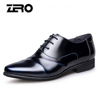 ZERO A73102 男士商务正装皮鞋 蓝色 44
