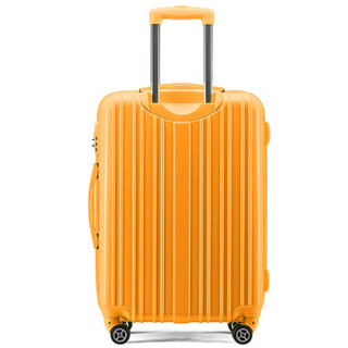 AMERICAN TOURISTER 美旅 79B 大容量万向轮拉杆箱 橘色 24寸