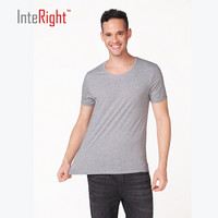 14日0点：InteRight 4637899 男士全棉圆领短袖T恤2件装