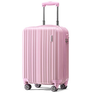 AMERICAN TOURISTER 美旅 79B 大容量万向轮拉杆箱 粉色 20寸