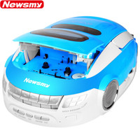 Newsmy/纽曼 DVD-M600 跟读复读 DVD学习机 磁带播放机 CD USB 蓝