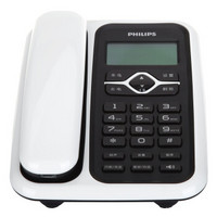 PHILIPS 飞利浦 电话机座机 固定电话 办公家用 免电池 插线即用 CORD020白色