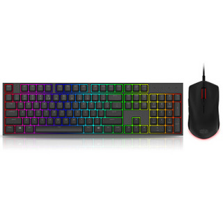 CoolerMaster 酷冷至尊 CS100 RGB 全彩背光 键鼠套装