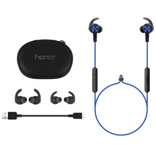 Honor 荣耀 xSport 入耳式颈挂式蓝牙耳机 极光蓝