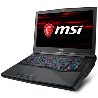 MSI 微星 微星-GT GT75 17.3英寸笔记本电脑(黑色、i7-8750h、16G、256G 1T、GTX1070)