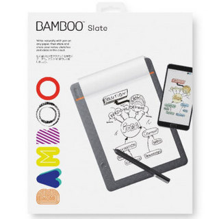 wacom 和冠 bamboo Slate CDS610S 智能笔记本 电子记事本 绘画数位本