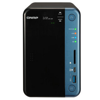  QNAP 威联通 TS-253B 4G内存 两盘位 NAS网络存储器