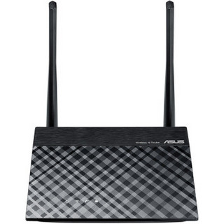 ASUS 华硕 RT-N12+ PRO 300M WiFi 4 家用路由器 黑色