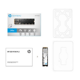 HP 惠普 M700系列 M.2接口 固态硬盘 240GB