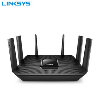 LINKSYS 领势 EA9300-AH 4000M WiFi 5 家用路由器 黑色