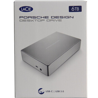  LaCie 莱斯 P9237 3.5英寸 USB3.0 桌面硬盘 6TB