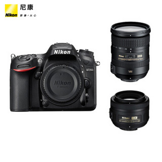 Nikon 尼康 D7200 双镜头单反相机套机 （AF-S DX 18-200mm f/3.5-5.6G ED VR II +AF-S DX 35mm f/1.8G）