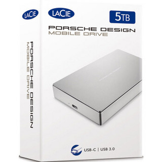  LaCie Porsche Design P9227 2.5英寸 移动硬盘 5T 科技银 USB3.0