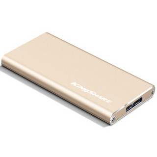  KINGSHARE 金胜 S7系列 USB3.0 移动固态硬盘 240GB 香槟金