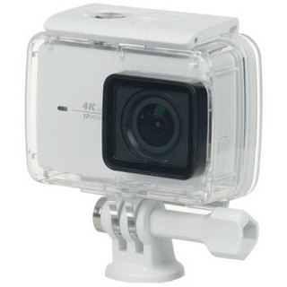 YI 小蚁 4K 运动相机 潜水套装（相机+防水壳） 白色