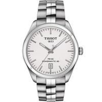 TISSOT 天梭 经典系列 T101.407.11.031.00 男士机械手表 39mm 银色