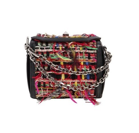 ALEXANDER MCQUEEN 66I-RL6001 女士盒形单肩包