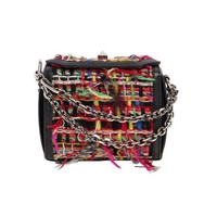 ALEXANDER MCQUEEN 66I-RL6001 女士盒形单肩包