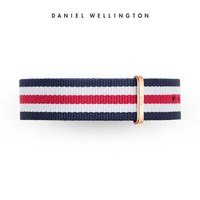 Daniel Wellington DanielWellington)DW表带20mm尼龙玫瑰金针扣男款DW00200002(适用于40mm表盘系列)