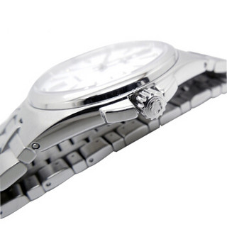 TITONI 梅花 动力系列 83730 S-271 男士机械手表 38mm白色 精钢 银色 不锈钢