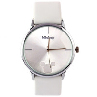 Disney 迪士尼 53011系列 53011W1 男士石英表 皮带 防花