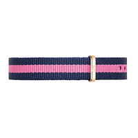Daniel Wellington DanielWellington)DW表带18mm尼龙玫瑰金针扣女款DW00200033(适用于36mm表盘系列)