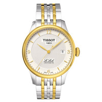 TISSOT 天梭 经典系列 T006.408.22.037.00 男士机械手表 39.3mm 银色 间金色 不锈钢间金