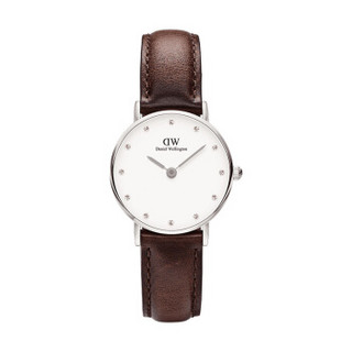 Daniel Wellington 丹尼尔•惠灵顿 瑞典品牌 摩登系列 石英女士手表 DW00100070 *2件