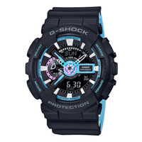 CASIO 卡西欧 G-SHOCK YOUTH系列 51.2毫米石英腕表 GA-110PC-1A