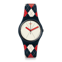swatch 斯沃琪 英伦风情系列 GN255 中性石英手表