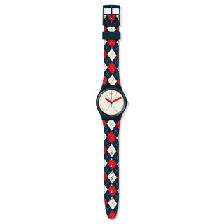 swatch 斯沃琪 英伦风情系列 GN255 中性石英手表