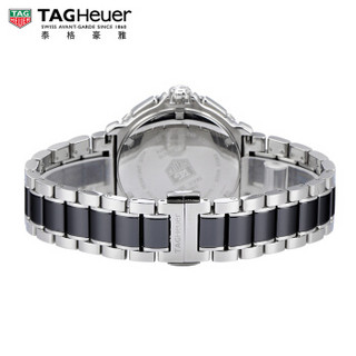 TAG Heuer 泰格豪雅 F1系列 CAH1210.BA0862 男士石英手表 41mm 黑色 黑色/银色 精钢/陶瓷