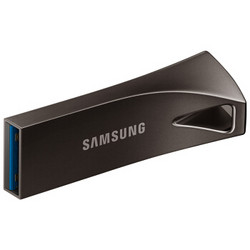 SAMSUNG 三星 Bar Plus USB3.1 U盘 256GB 深空灰+凑单品