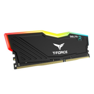 Team 十铨 DELTA RGB系列 DDR4 3000 台式机内存 黑色