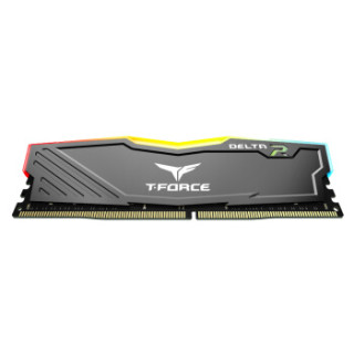 Team 十铨 DELTA RGB系列 DDR4 3000 台式机内存 黑色
