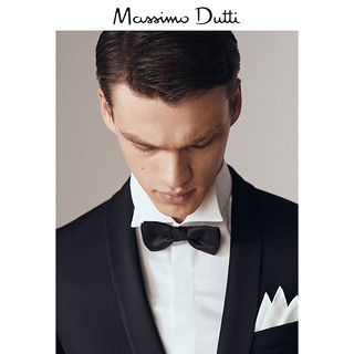 Massimo Dutti 02043273800-23 男士修身款黑色礼服式西装外套 52 