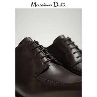 Massimo Dutti 17203322700-23 男士真皮脊线鞋 42