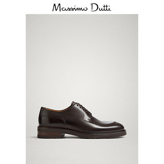 Massimo Dutti 17203322700-23 男士真皮脊线鞋 45