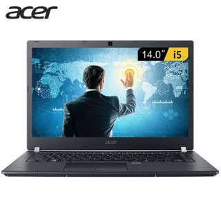 acer 宏碁 宏碁 - 墨舞 TMP449-G2-MG-59WU（NX.VEJCQ.017） 14.0英寸笔记本电脑(黑色、I5-7200U、8GB、1TB、940MX) 