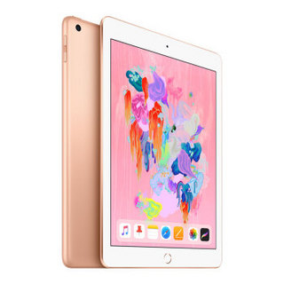 Apple iPad 平板电脑 2018年新款9.7英寸（32G WLAN + Cellular版/A10 芯片/Retina屏 MRM02CH/A）金色