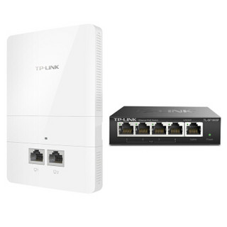 TP-LINK 普联 TL-SF1005P 900M WiFi 5 分布式路由器+面板AP*1